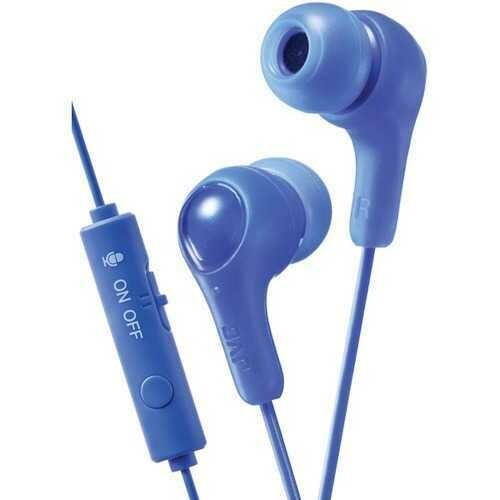 Jvc Gumy Gamer Earbuds With Microphone (blue) (pack of 1 Ea)