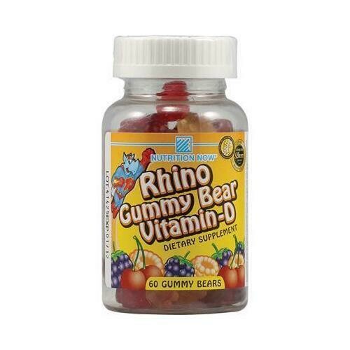 Nutrition Now Rhino Vitamin D Gummy (1x60 Chew)