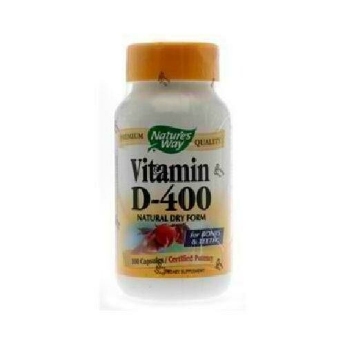 Nature&#39;s Way Dry Vit D 400 Iu (1x100CAP )