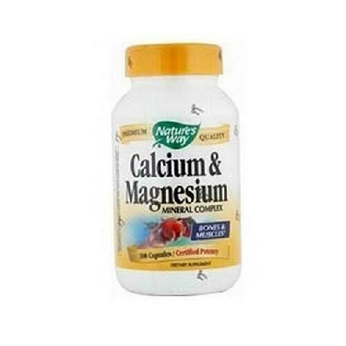 Nature&#39;s Way Calcium/Mag 500/250 (1x100CAP )