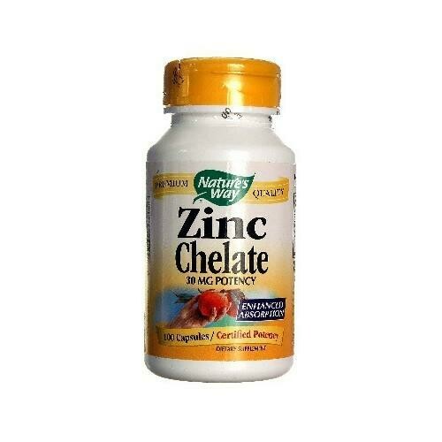 Nature&#39;s Way Zinc 30 Mg (1x100CAP )