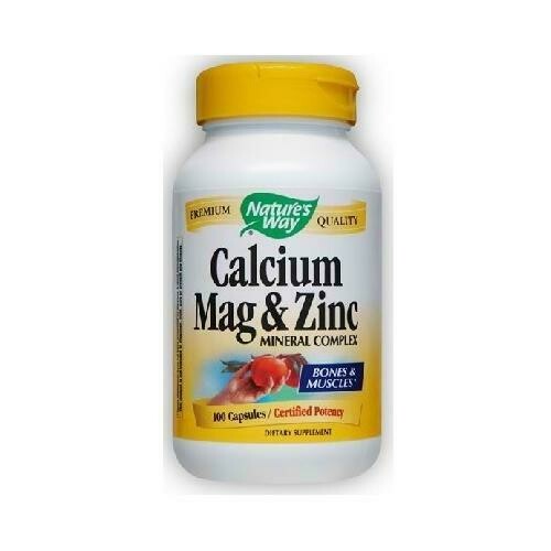 Nature&#39;s Way Calc/Mag &amp; Zinc (1x100CAP )