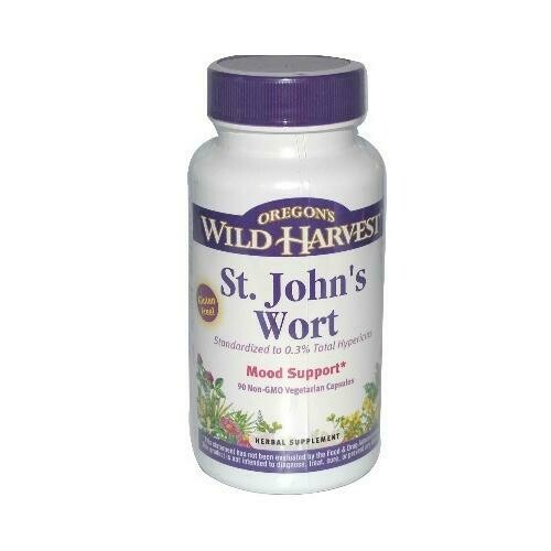 Oregon&#39;s Wild Harvest St. Johns Wort W/C (1x90VCAP)
