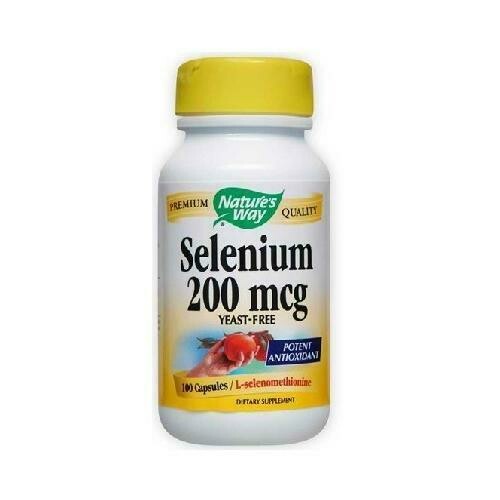 Nature&#39;s Way Selenium 200 Mcg (1x100CAP )