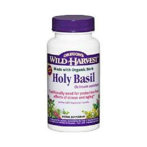 Oregon&#39;s Wild Harvest Holy Basil (1x60VCAP)