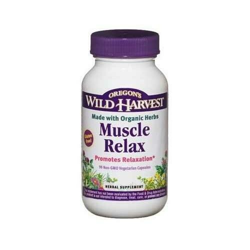 Oregon&#39;s Wild Harvest Muscle Relax New (1x90VCAP)