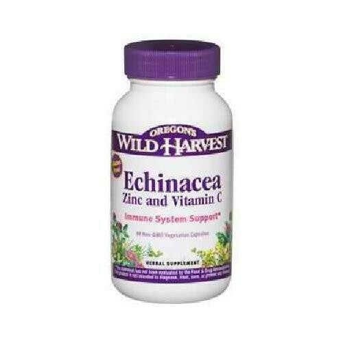 Oregon&#39;s Wild Harvest Echinacea/Vit C/Zinc (1x90VCAP)