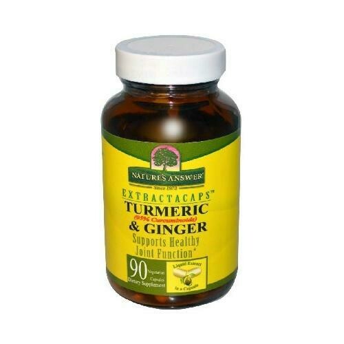 Nature&#39;s Answer Turmeric &amp; Ginger (1x90VCAP)