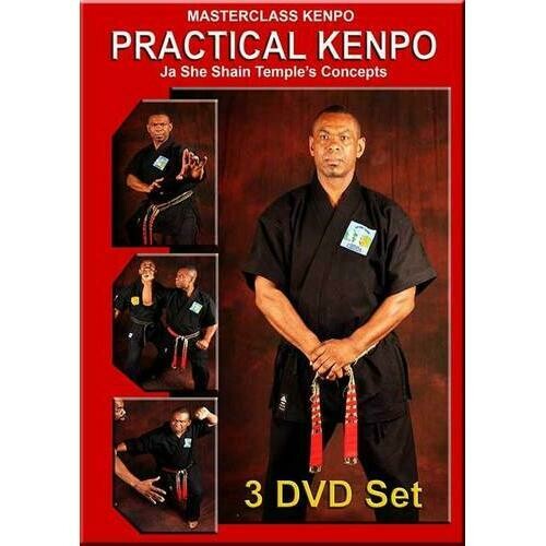 3 DVD SET Kenpo Ja She Shain Temple Concept Basics 1;2;3 Robert Temple
