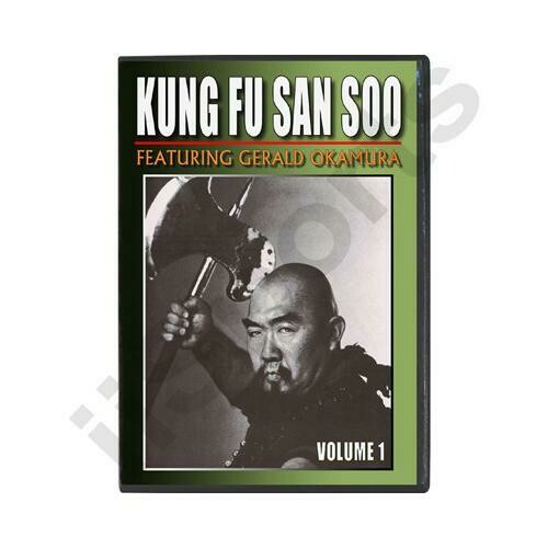 Gerald Okamura Chinese Kung Fu San Soo Kicking #1 DVD NEW! mma grappling