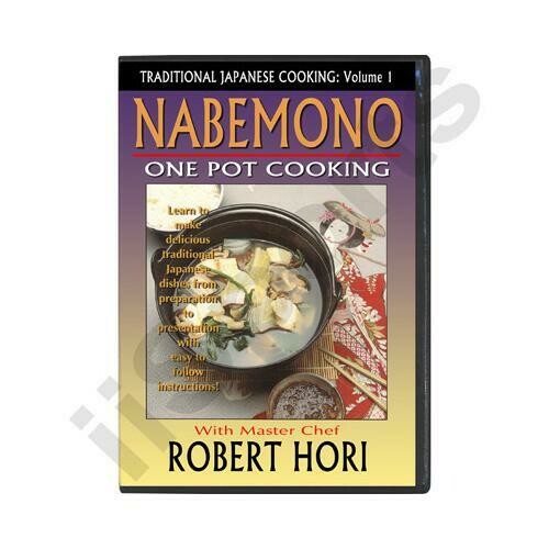 Traditional Japanese One Pot Cooking Cookbook Nabemono How To DVD yosenabe