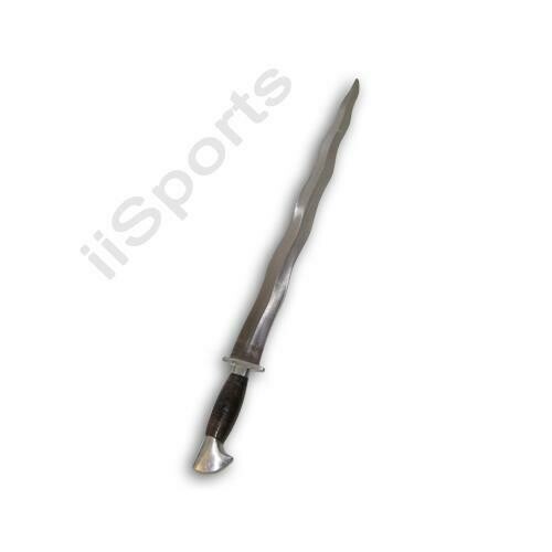 Metal Dull Training Practice Sword Filipino Kris 26&quot;