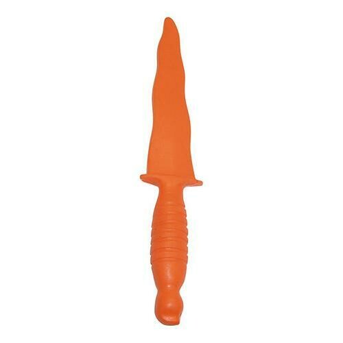 USA Safety Orange Rubber KRIS Dagger