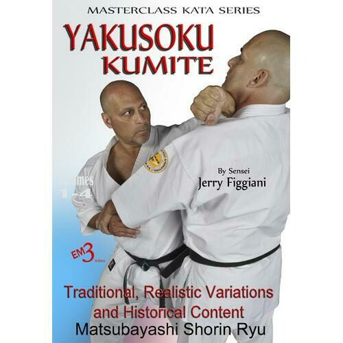 Yakusoku Kumite Okinawan Shorin Ryu Karate sparring fighting DVD Jerry Figgiani
