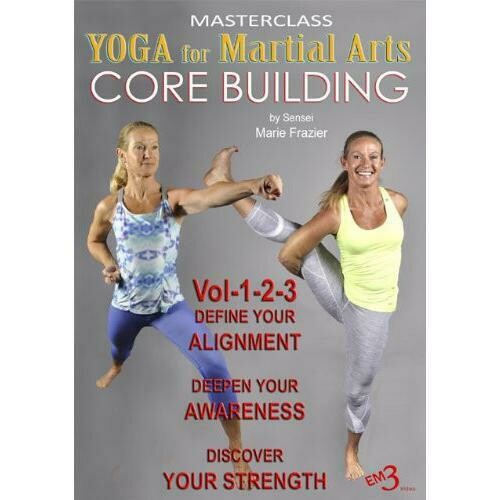 3 DVD SET Yoga for Martial Arts Core Building Alignment Awareness Marie Frazier