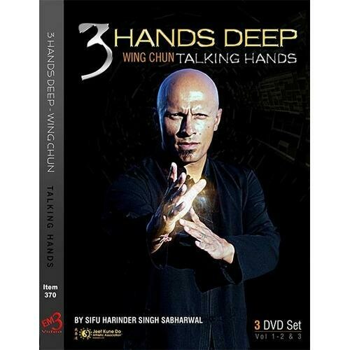 3 DVD SET 3 Hands Deep Wing Chun Talking Hands - Harinder Singh Sabharwal