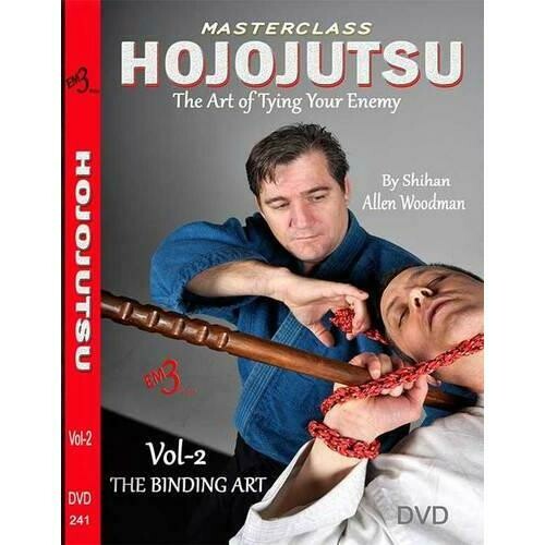 Hojojutsu #2  Art of Binding Tying Your Enemy restraints DVD Allen Woodman