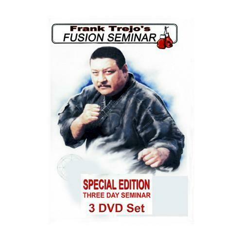 3 DVD SET Kenpo Karate FUSION Seminar Footwork Pads Bags Sparring Frank Trejo