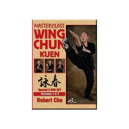 3 DVD SET Masterclass Wing Chun Kuen Kung Fu Basic-Advanced Master Robert Chu