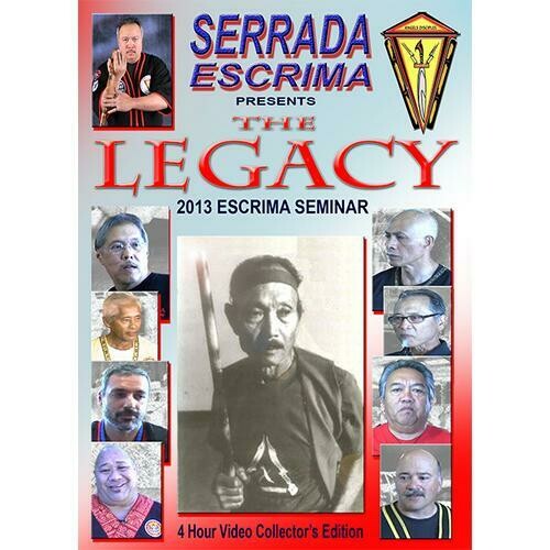 2 DVD SET Angel Cabales Serrada Escrima LEGACY Stockton Seminar 2013 Martial Art