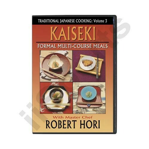 Traditional Japanese Cooking Formal Dishes Kaiseki DVD Chef Robert Hori recipes