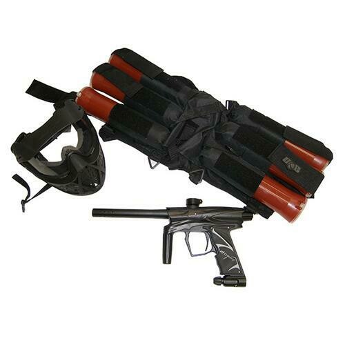 D3fy D3S Electronic Paintball Marker PACKAGE BLACK/BLACK