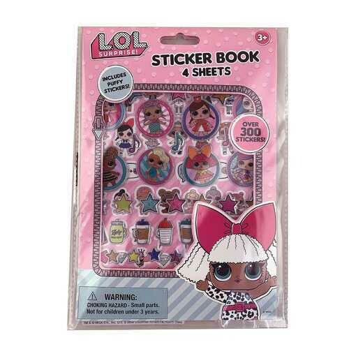 LOL Surprise Sticker Book - Over 300 Stickers