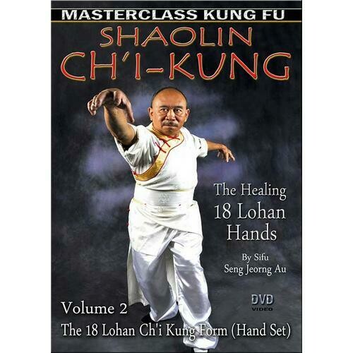 Chinese Shaolin Chi Kung #2 Healing 18 Lohan Hands Form DVD Seng Jeorng Au