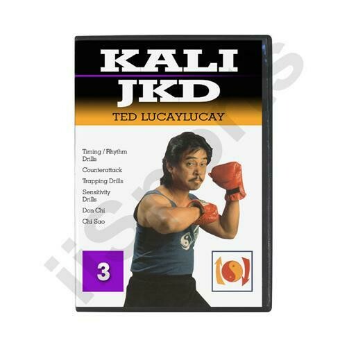 Ted Lucaylucay Kali Escrima Jeet Kune Do JKD DVD #3 counters trapping don chi