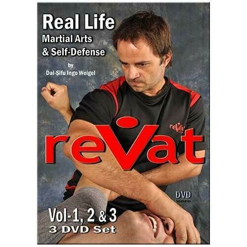 3 DVD SET reVat Advanced Real Life Self Defense 1;2;3 Bai-Sifu Ingo Weigel
