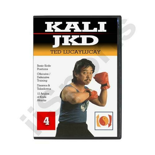 Lucaylucay Filipino Martial Arts Escrima Arnis Kali JKD Knife Fighting DVD Vol 4
