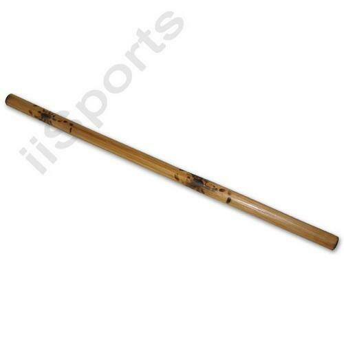 Serrada Escrima Kali Arnis Rattan Stick Burn No Skin 24x.85