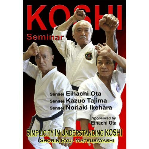 KOSHI Seminar Okinawan Matsubayashi Shorin Ryu Karate DVD Ota Tajima Ikehara