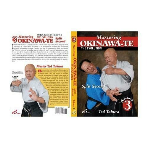 Mastering Okinawa-te #3 Split Second spontaneous reaction DVD Ted Tabura