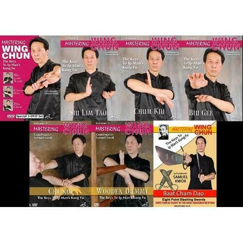 7 DVD SET Mastering Wing Chun the Keys Ip Man Kung Fu Grandmaster Samuel Kwok