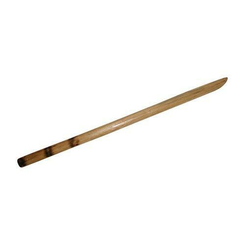 Short Wood Sword 29in Filipino Burned Rattan