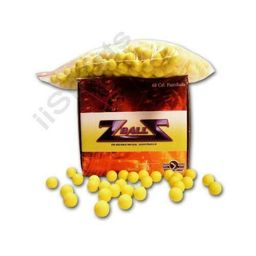 500 Reusable Foam Rubber 68cal Z Balls Practice Target Training Paintballs zball