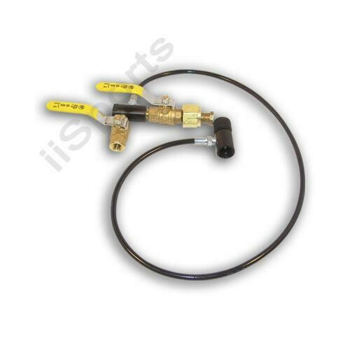 Paintball CO2 Tank Bottle Bulk Dual Lever Fill Refill Hose Field Station NEW!