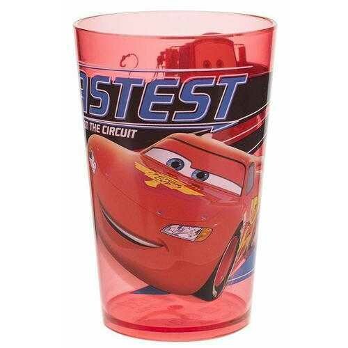 Disney Cars Lightning Mc Queen Plastic 10 oz Cup Tumbler