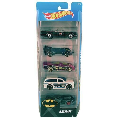 Hot Wheels Batman - 5 Pack - Die-Cast Cars