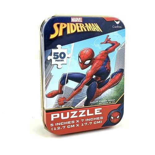 Spider-Man 50 Piece Puzzle in Mini Tin
