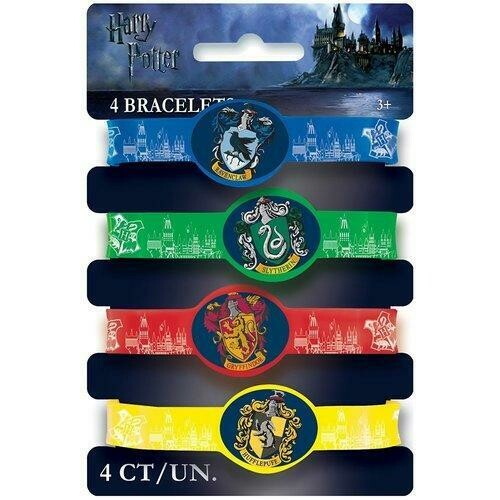 Harry Potter Party Favor Stretchy Bracelets [4 Per Pack]