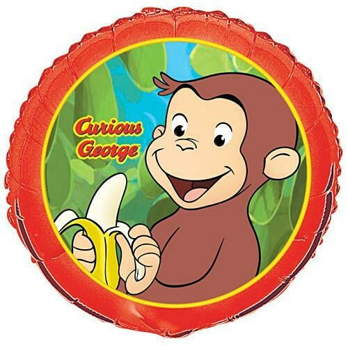 Curious George Foil Balloon