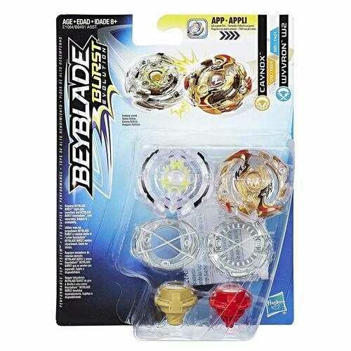 Beyblade Burst Evolution Dual Pack Caynox and Wyvron W2