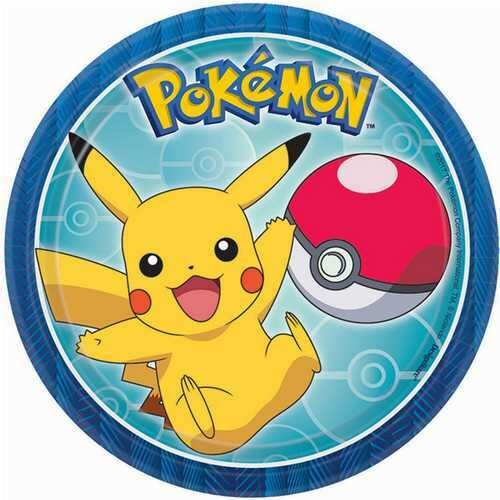 Pokemon Dessert Plates [8 Per Pack]