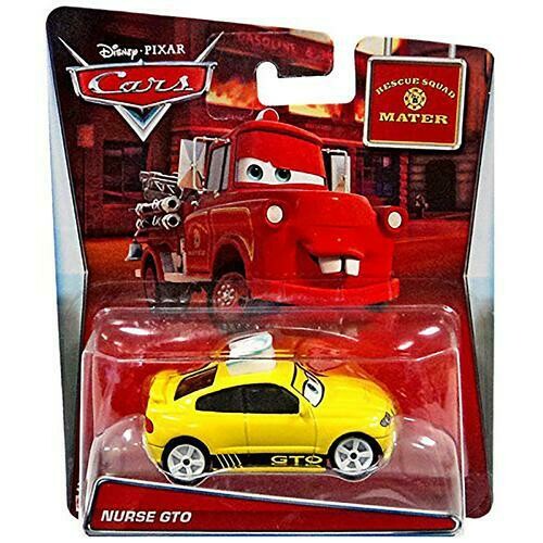 Disney Pixar Cars Best of Toons Die-Cast - Nurse GTO - Rescue Squad - 1:55 Die Cast