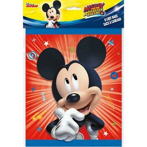 Mickey and the Roadster Racers Loot Bags [8 per Package]