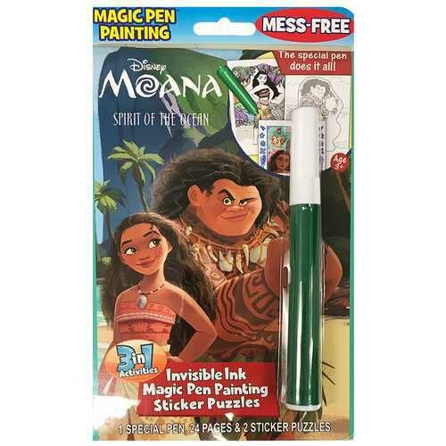Disney&#39;s Moana Invisible Magic Ink and Sticker Set