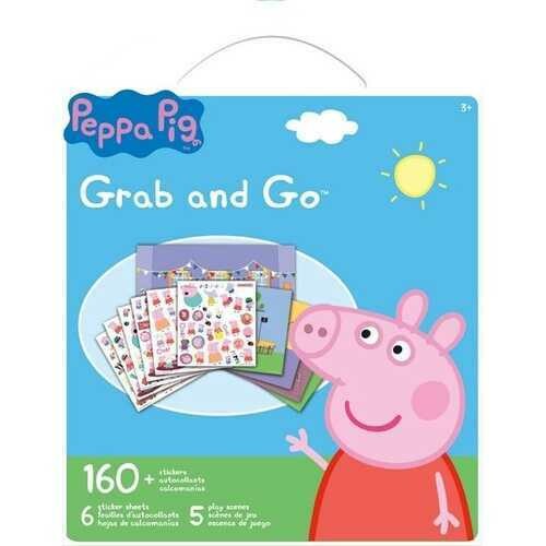 Peppa Pig Grab and Go Sticker Book
