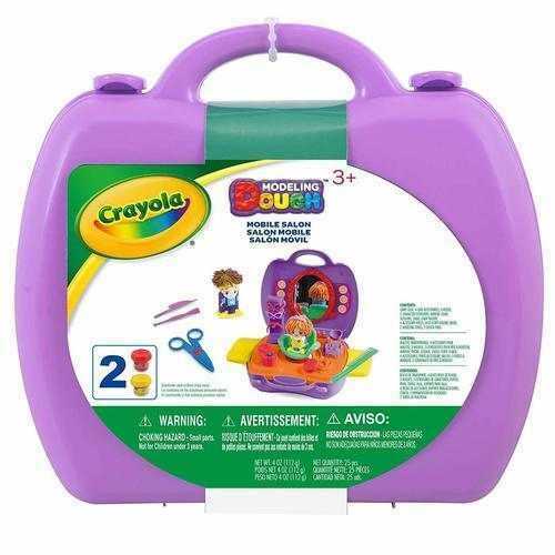 Crayola Modelling Dough Carry Case - Mobile Salon